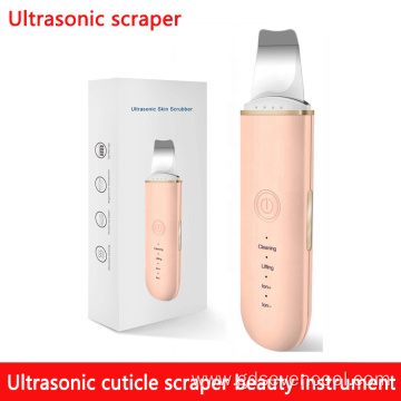 Fashion design ultrasonic facial skin scrubber